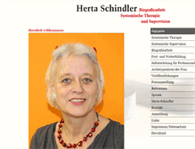Tablet Screenshot of hertaschindler.de